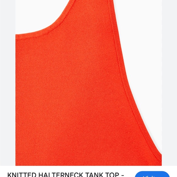 COS Knitted Halterneck Tank Top - Picture 9 of 9